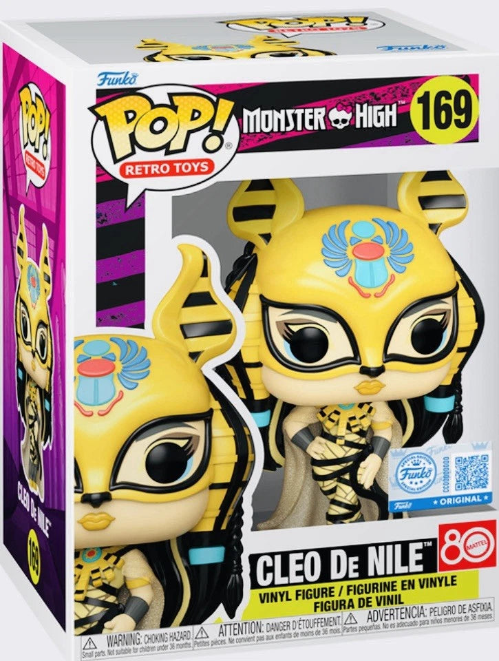 Funko Pop! Monster High Cleo de Nile #169 Exclusive in-box packaging photo