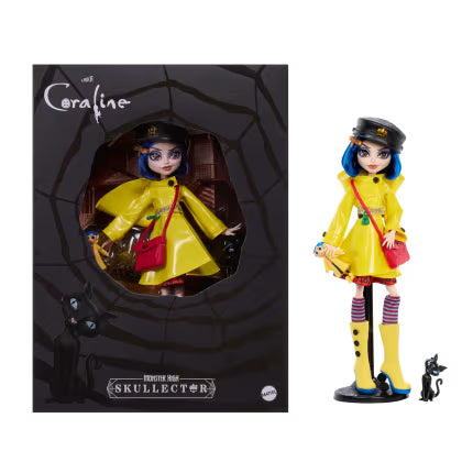 Coraline Skullector Doll stock photo in-box Monster High