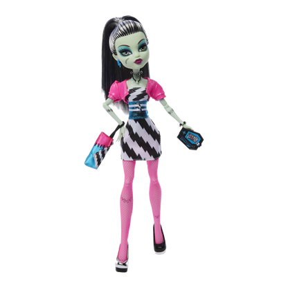 Frankie Stein Dawn of the Dance Creeproduction Doll stock photo out-of-box from Monster High