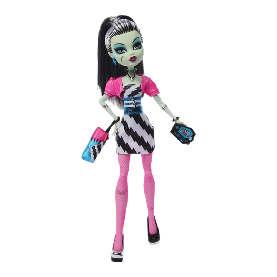 Frankie Stein Dawn of the Dance Creeproduction Doll stock photo out-of-box from Monster High