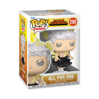 All For One (Quirk) Funko Pop! #2161 in box packaging from My Hero Academia