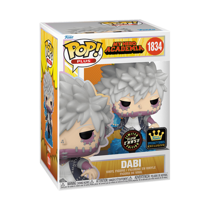 Dabi Funko Pop Plus #1834 Glow Chase Exclusive in box packaging
