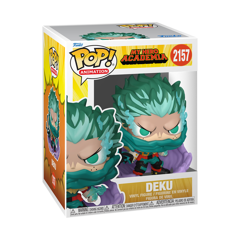 Deku Funko Pop! Premium #2157 in box packaging from My Hero Academia