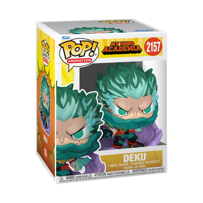 Deku Funko Pop! Premium #2157 in box packaging from My Hero Academia
