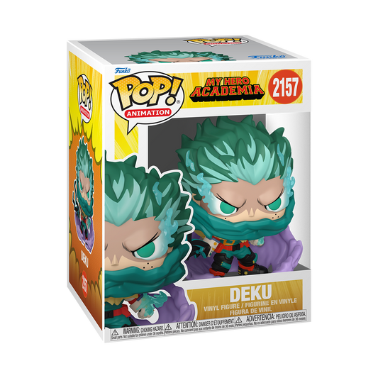 Deku Funko Pop! Premium #2157 in box packaging from My Hero Academia
