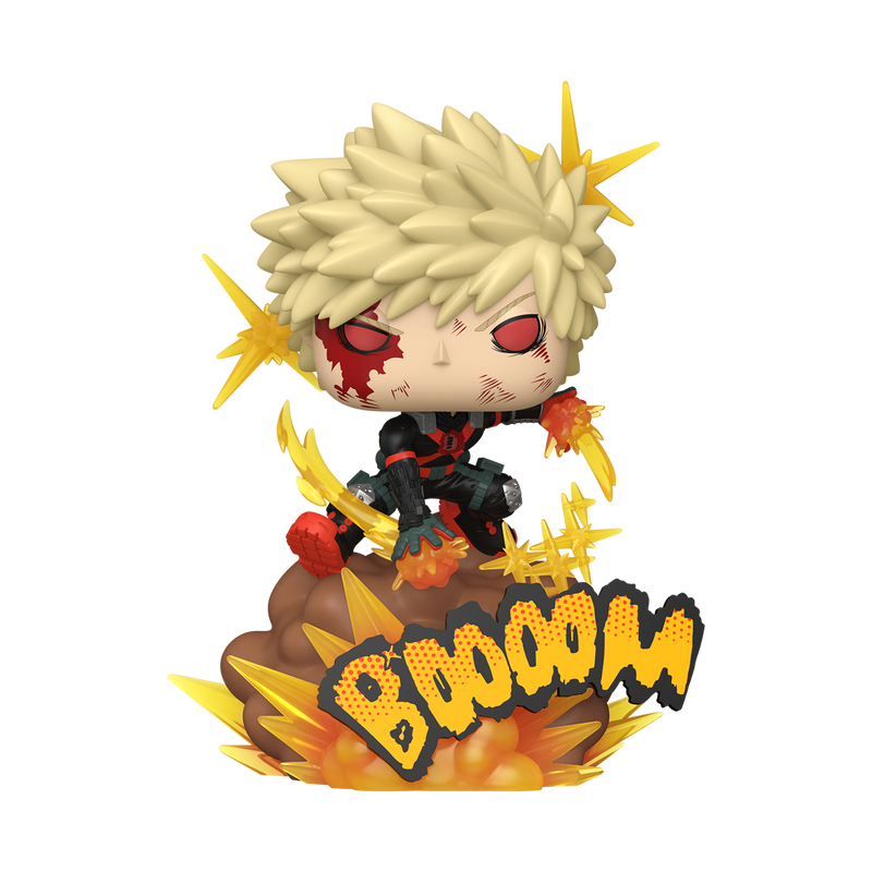 Katsuki Bakugo Funko Pop! Deluxe #2592 stock photo out-of-box from My Hero Academia