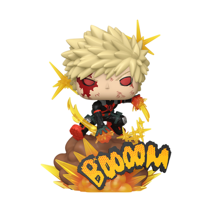 Katsuki Bakugo Funko Pop! Deluxe #2592 stock photo out-of-box from My Hero Academia