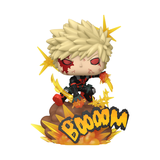 Katsuki Bakugo Funko Pop! Deluxe #2592 stock photo out-of-box from My Hero Academia