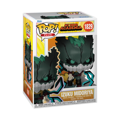Izuku Midoriya Funko Pop! Plus #1829 in box packaging from My Hero Academia