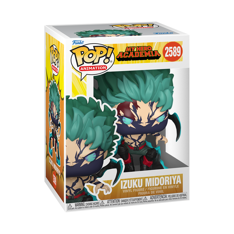 Izuku Midoriya Funko Pop! #2589 stock photo in-box from My Hero Academia