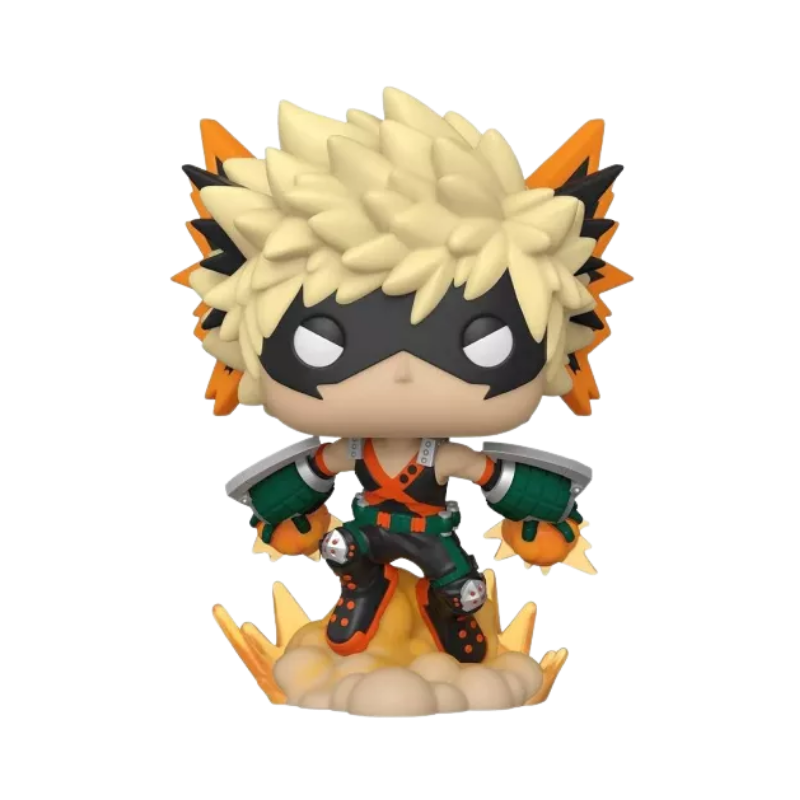 Katsuki Bakugo Funko Pop! #803 Convention Exclusive 2020 stock photo out-of-box from My Hero Academia