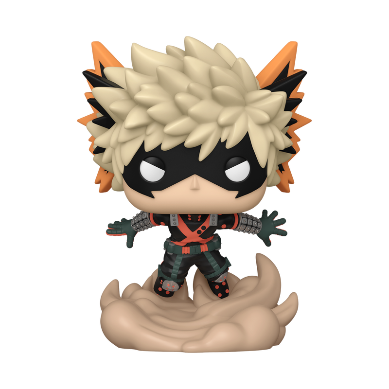 Katsuki Bakugo (New Suit) Funko Pop! #1810 stock photo out-of-box from My Hero Academia