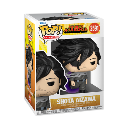Shota Aizawa Funko Pop! #2591 stock photo in-box from My Hero Academia