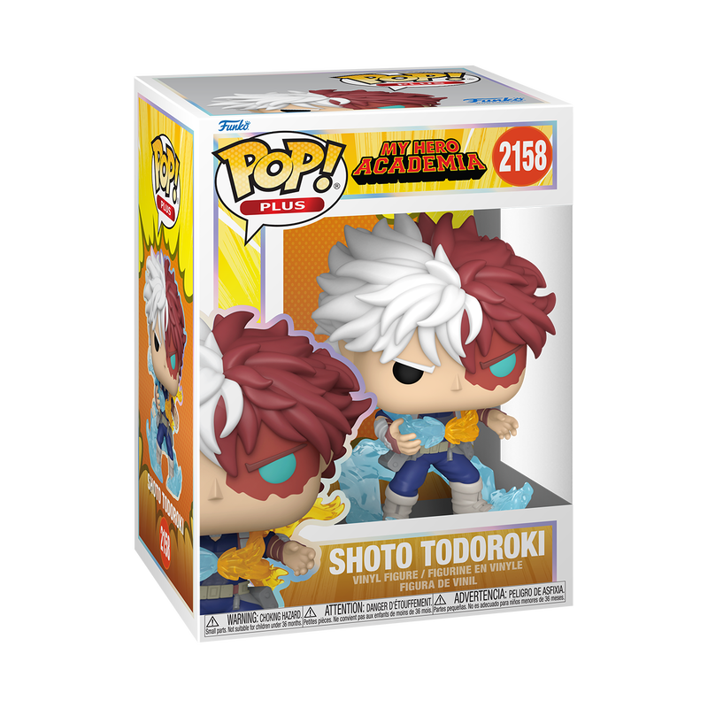 Shoto Todoroki Funko Pop! #2158 in box packaging from My Hero Academia