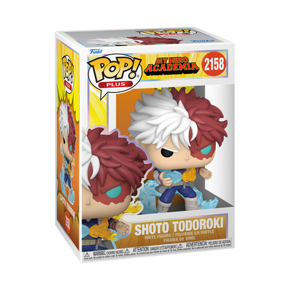 Shoto Todoroki Funko Pop! #2158 in box packaging from My Hero Academia