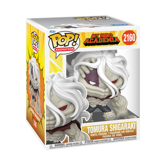 Tomura Shigaraki Funko Pop! Super #2160 in box packaging from My Hero Academia