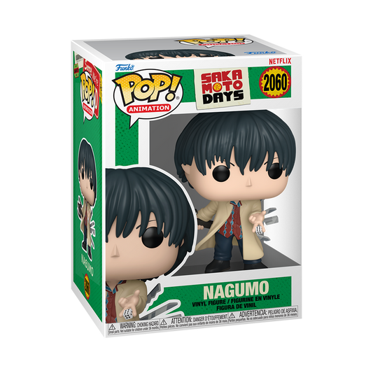 Funko Pop! Netflix Sakamoto Days Nagumo #2060 Funko Pop box packaging front view