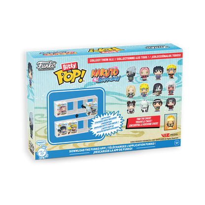 Naruto Bitty Pop! 4-Pack Funko Pop! stock photo in-box Naruto
