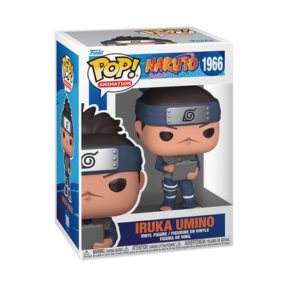 Iruka Umino Funko Pop! #1966 stock photo in-box from Naruto