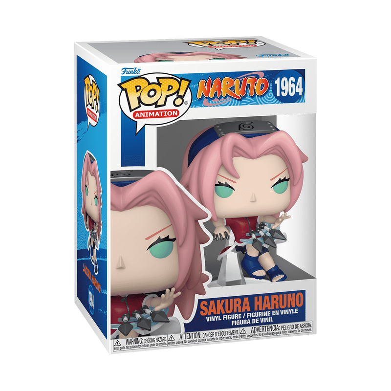 Sakura Haruno Funko Pop! #1964 stock photo in-box from Naruto