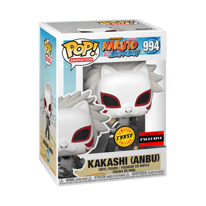 Kakashi Anbu Funko Pop! #994 Chase AAA Anime Exclusive stock photo in-box from Naruto Shippuden