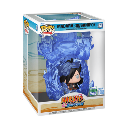 Funko Pop Madara Susano’o #1878 from Naruto Shippuden, Wondrous Convention Limited Edition, shown outside packaging.