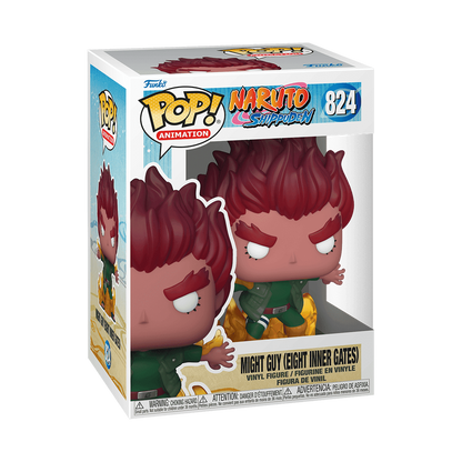 Naruto Shippuden Might Guy Eight Inner Gates Funko Pop Packaging