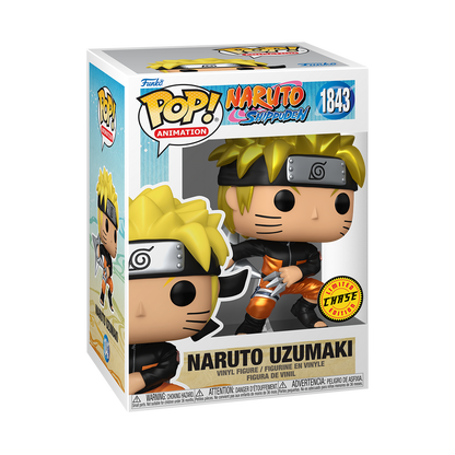 Naruto Uzumaki Chase Funko Pop Packaging