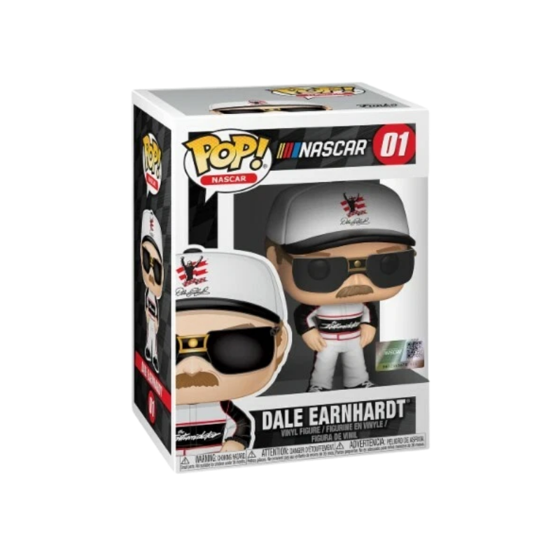 Dale Earnhardt Funko Pop! #01 stock photo in-box from NASCAR