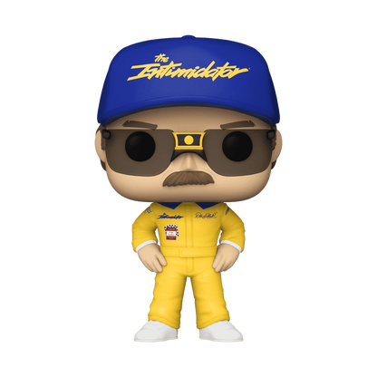 Dale Earnhardt Sr. in Wrangler Uniform Funko Pop! #19 stock photo out-of-box from NASCAR