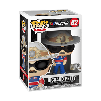 Richard Petty Funko Pop! #02 stock photo in-box from NASCAR