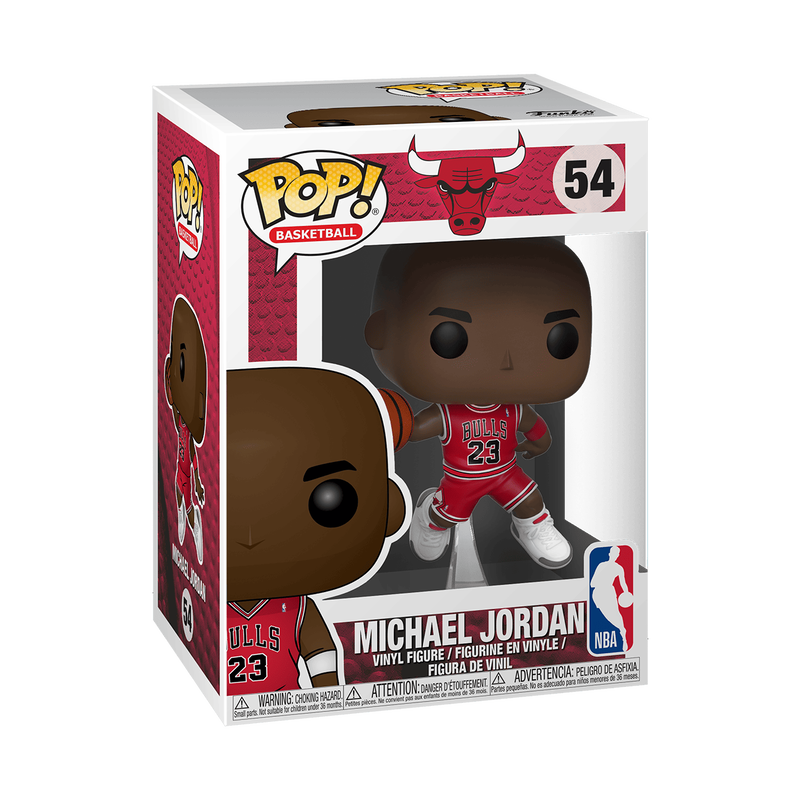 Michael Jordan Funko Pop! #54 stock photo in-box from NBA Chicago Bulls
