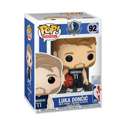 NBA Mavericks Luka Doncic Funko Pop Packaging