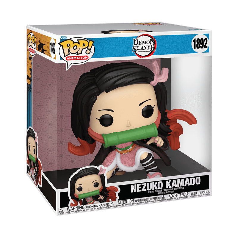 Nezuko Kamado Demon Slayer Funko Pop Packaging Jumbo