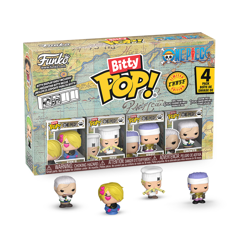 One Piece Funko Bitty Pop! 4-Pack Series 3 stock photo in-box from One Piece