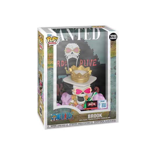 Brook Funko Pop! #2220 Wanted TargetCon Exclusive stock photo in-box from One Piece  