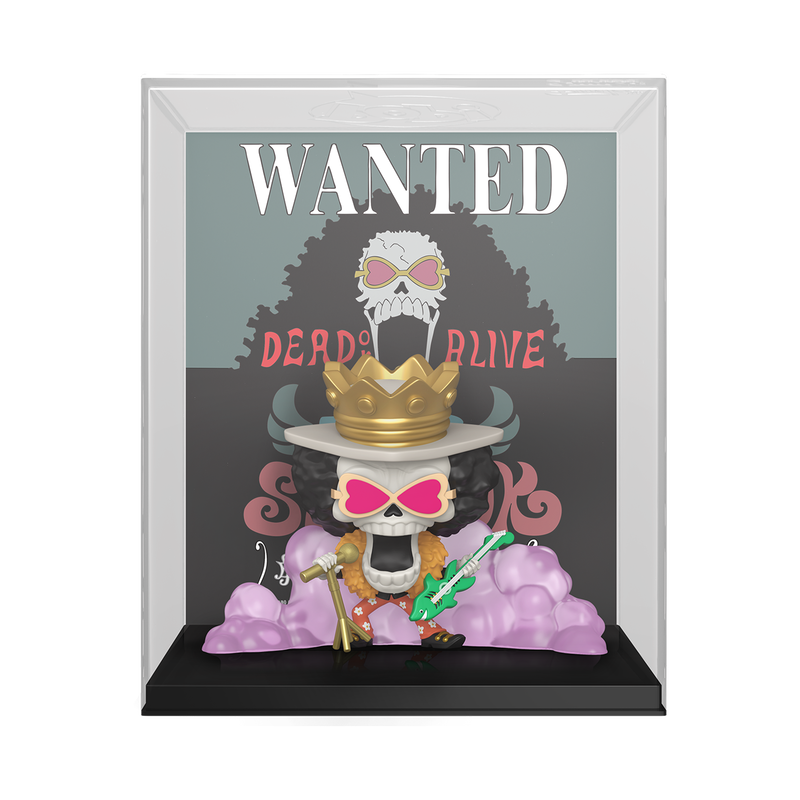 Brook Funko Pop! #2220 Wanted TargetCon Exclusive stock photo out-of-box from One Piece