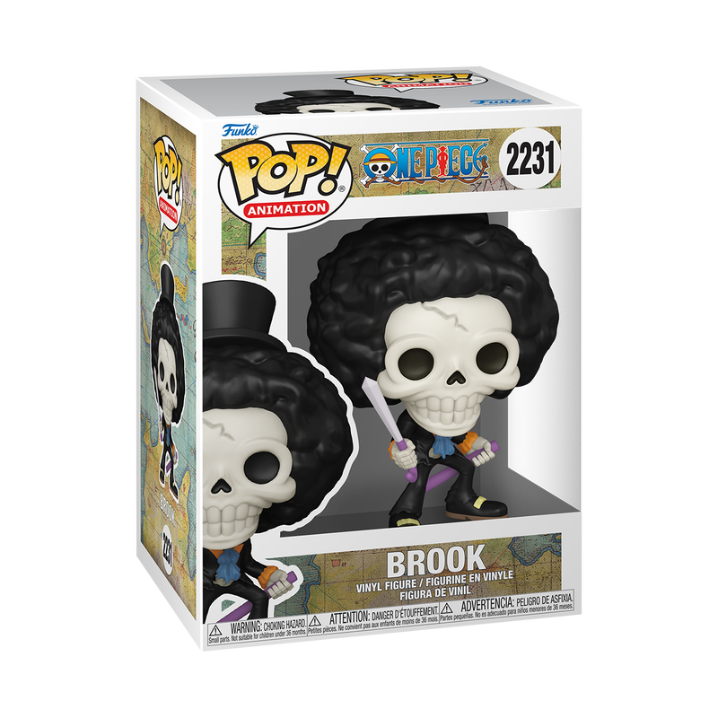 Brook Funko Pop! #2231 Soul Solid stock photo in-box One Piece