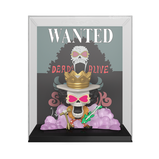 Brook Wanted Poster Funko Pop! #2220 stock photo out-of-box from One Piece