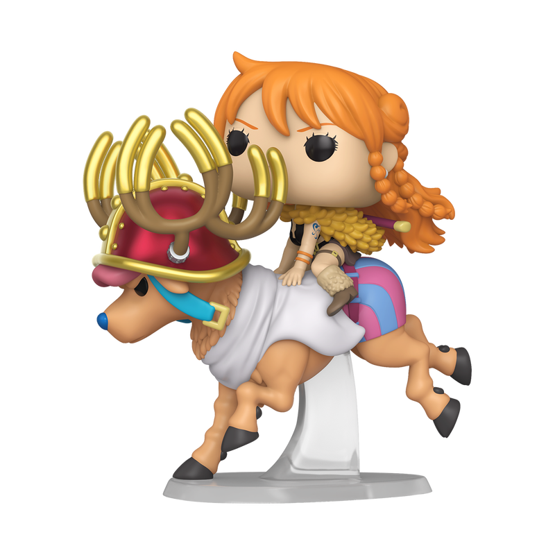 Nami on Tony Tony Chopper Funko Pop! Deluxe #153 stock photo out-of-box from One Piece