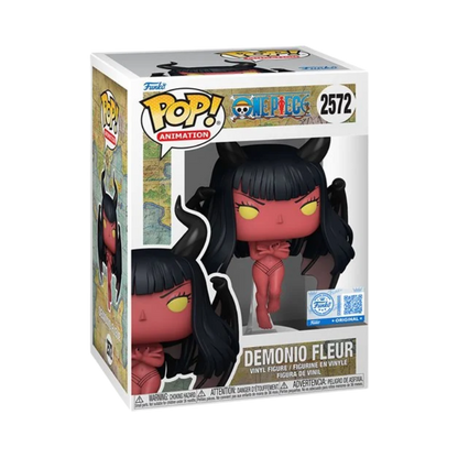 Demonio Fleur Funko Pop! #2572 Entertainment Earth Exclusive stock photo in-box from One Piece