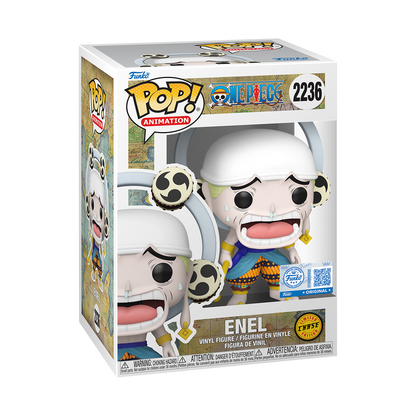 Enel Funko Pop! #2236 Exclusive Chase stock photo in-box from One Piece