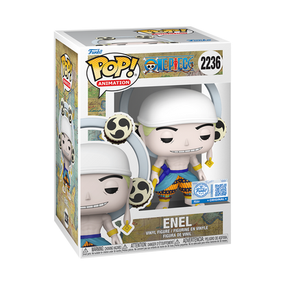 Enel Funko Pop! #2236 Exclusive stock photo in-box from One Piece