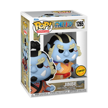 Jinbe Funko Pop! #1265 Chase stock photo in-box from One Piece