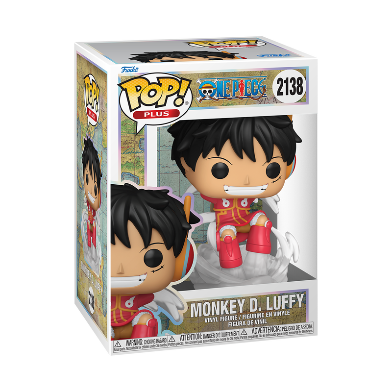 Monkey D. Luffy Funko Pop! #2138 Egghead Arc in box packaging from One Piece