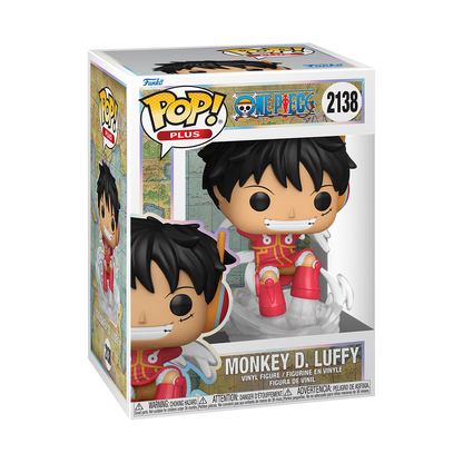 Monkey D. Luffy Funko Pop! #2138 Egghead Arc in box packaging from One Piece
