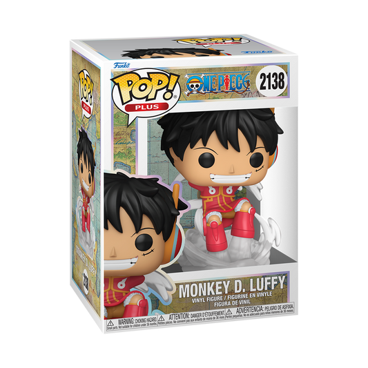 Monkey D. Luffy Funko Pop! #2138 Egghead Arc in box packaging from One Piece