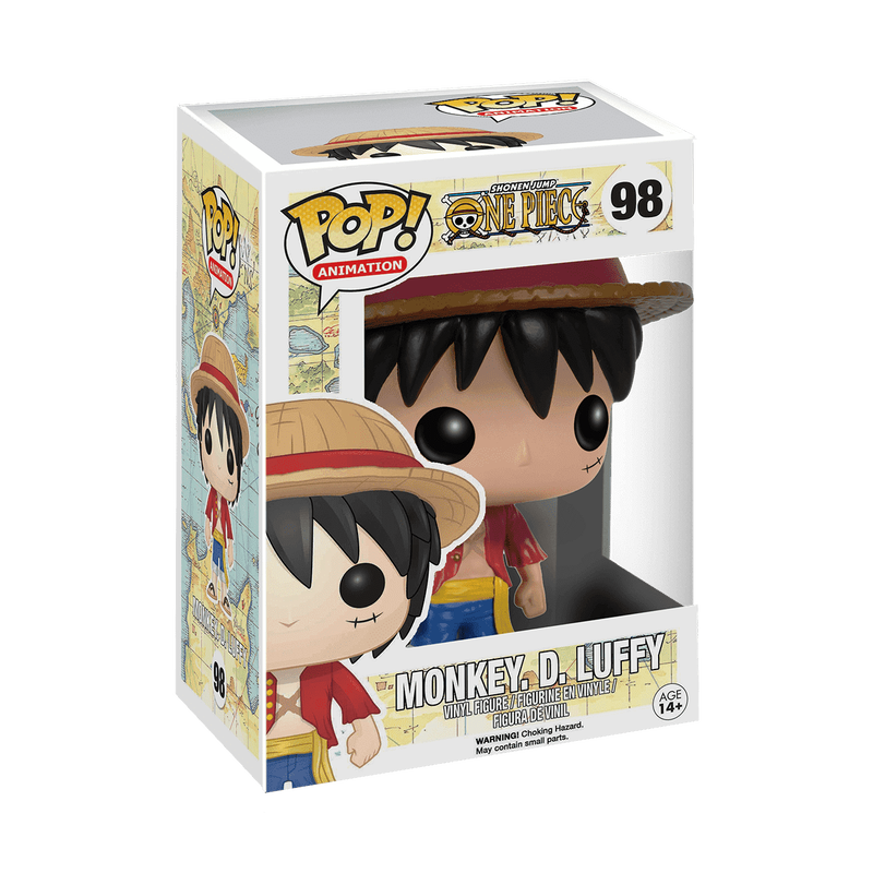 One Piece Monkey D. Luffy Funko Pop Packaging