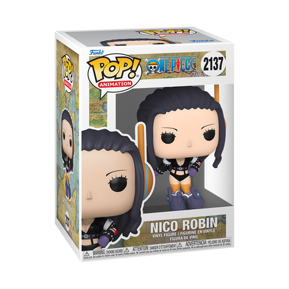 Nico Robin Funko Pop! #2137 Egghead Arc in box packaging from One Piece