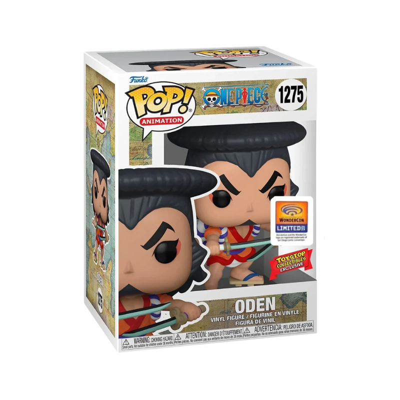 Oden Funko Pop! #1275 WonderCon 2023 Limited Edition Toy Stop Exclusive stock photo in-box from One Piece